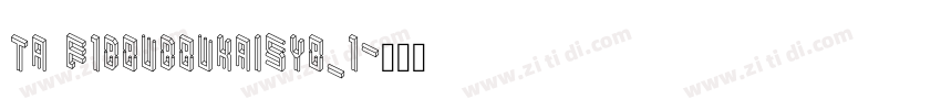 TA F1doudoukaisyo_1字体转换